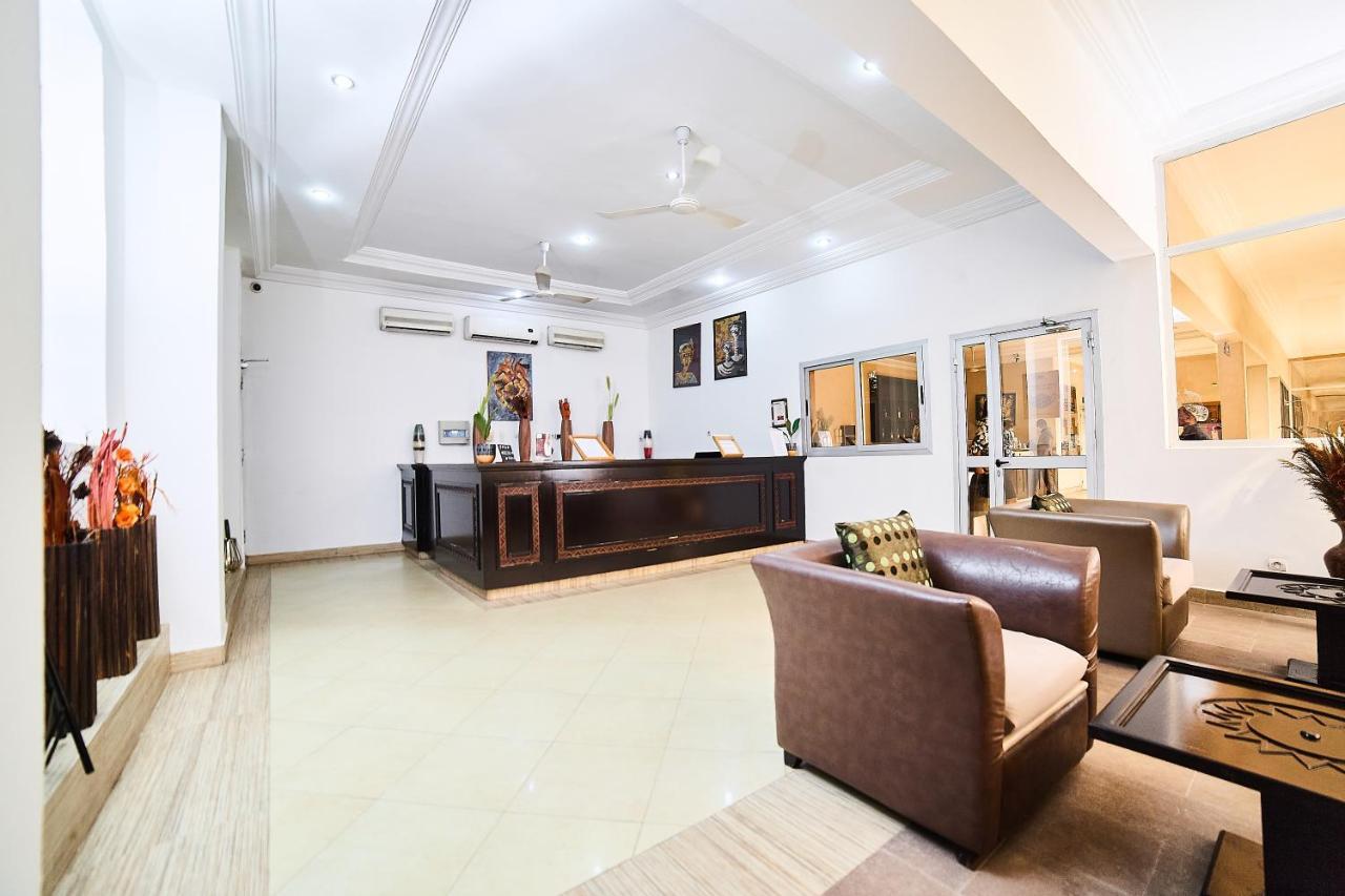 Dunia Hotel Bamako Centre Dış mekan fotoğraf
